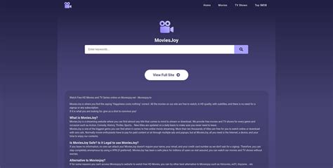 Free MoviesJoy Alternatives: 25+ Online Movie Streaming .